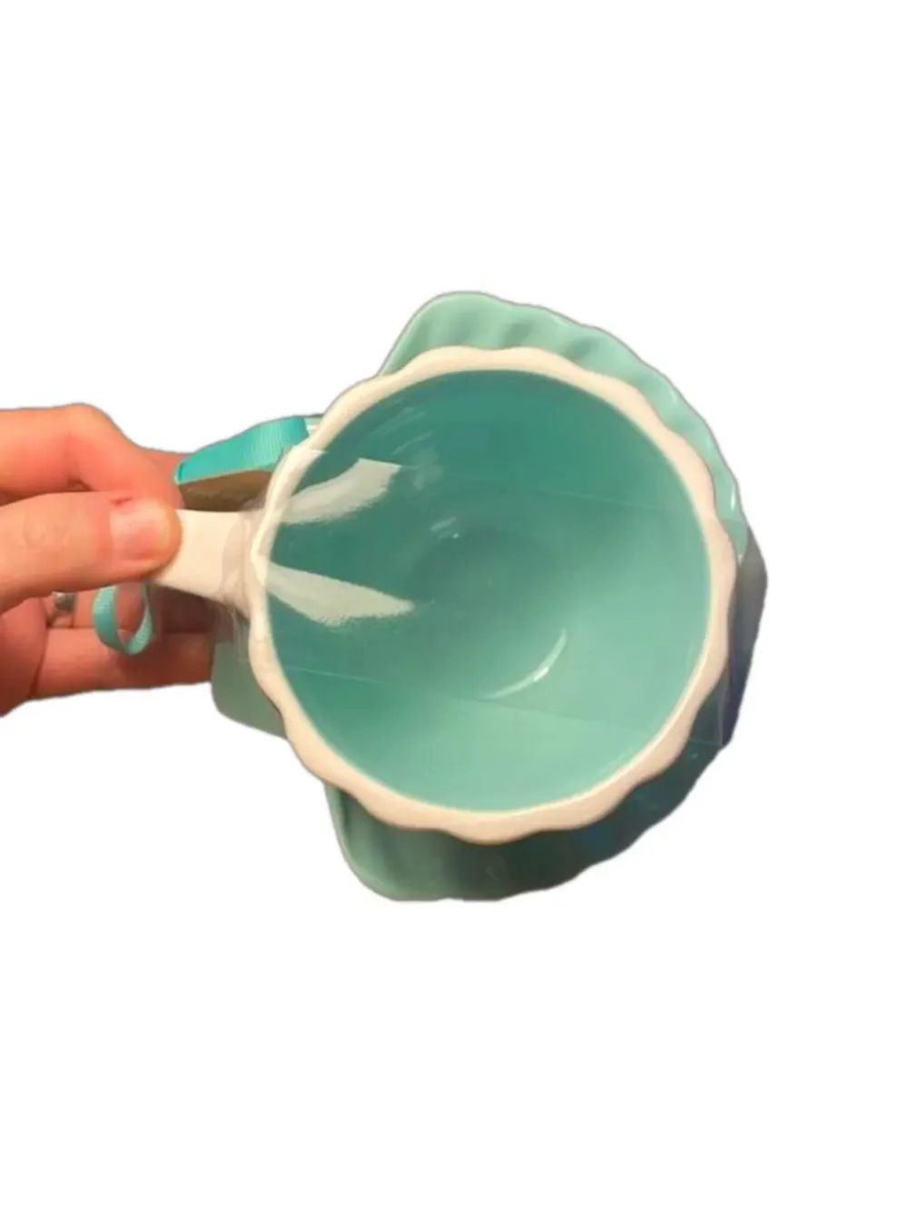 Rae Dunn Disney The Little Mermaid Ariel Under The Sea Mug w/Shell Saucer Base - Picture 3 of 6